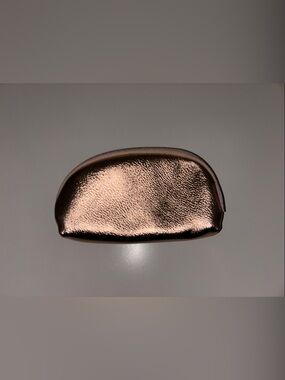 Metallic Rose Gold Card & Key Pouch